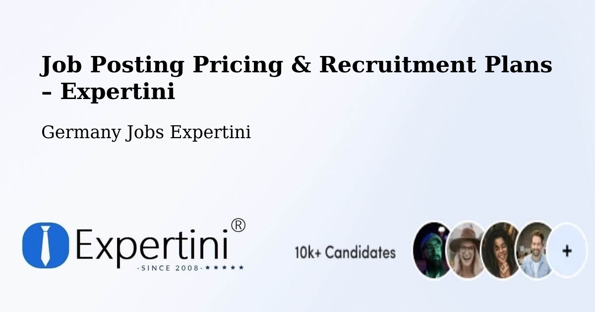 Job Posting Pricing & Recruitment Plans – Breitnau - Breitnau, Germany Jobs Expertini